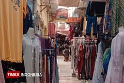 Omzet Sepi Jelang Lebaran, Pedagang Pasar Banjar Terancam Gulung Tikar