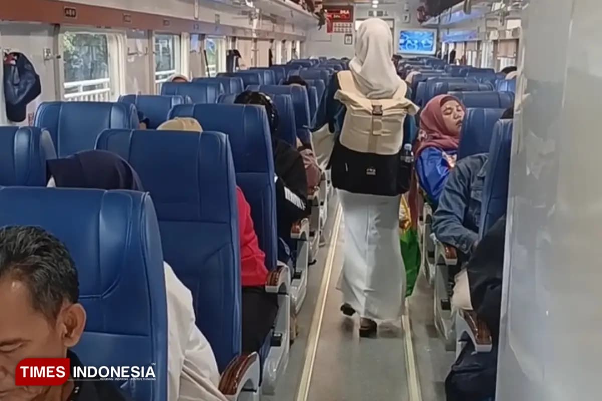 Volume Penumpang Stasiun Banjar Terus Meningkat, Arus Datang Capai 15 Ribu Orang
